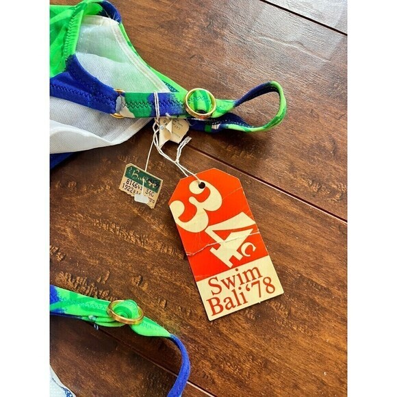 Vintage NWT Deadstock Bali 78 Beachie One Piece Swimsuit Size 34C - Picture 6 of 8